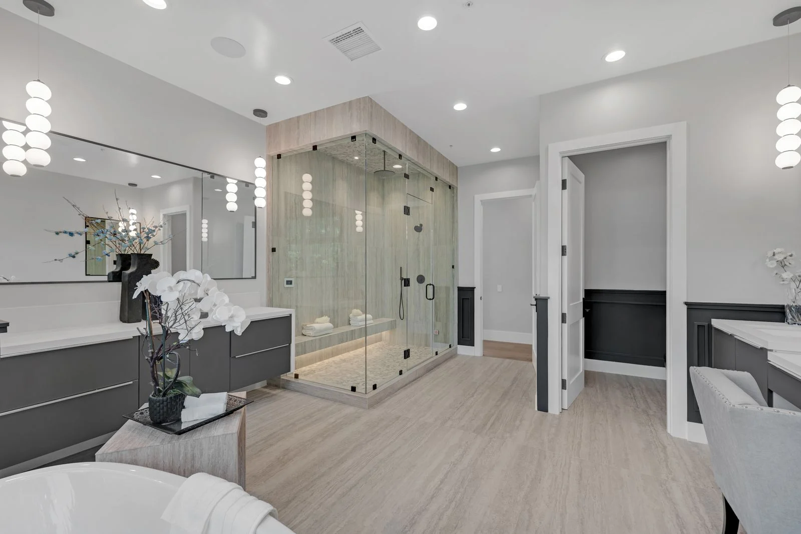 Premium bathroom remodeling project by WW Builders in Silicon Valley, California