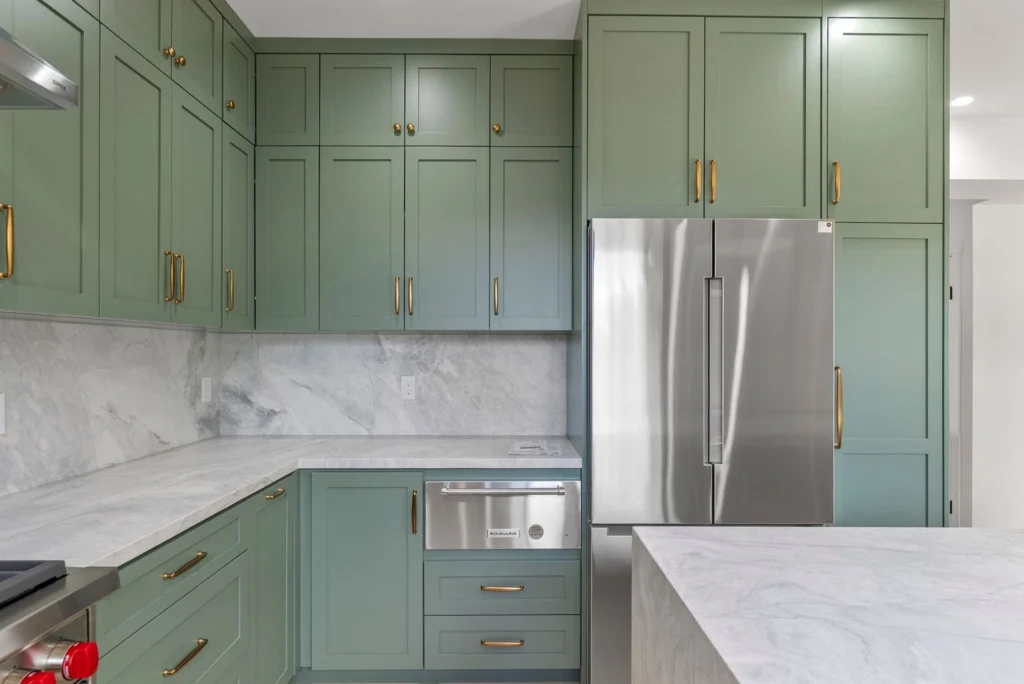 Kitchen after remodeling project by WW Builders in San Jose California