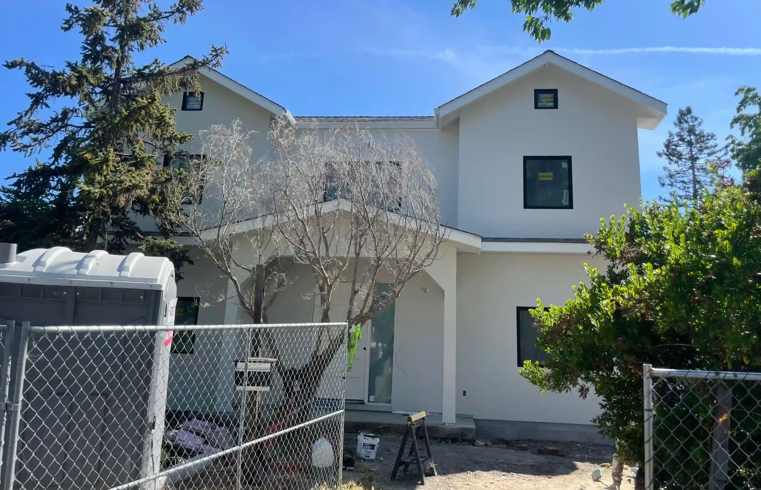 Exterior home remodeling project completed by WW Builders in Los Altos, Silicon Valley, California