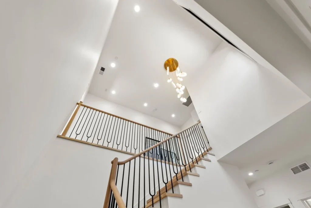 Staircase Remodeling Silicon Valley Modern staircase remodeling project by WW Builders in Silicon Valley, California